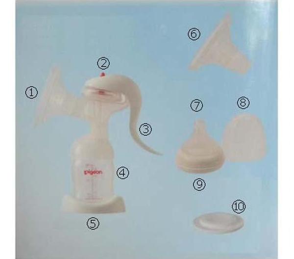 komponen-breastpump-manual