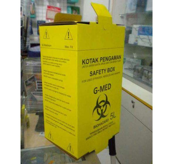 safety box sampah medis