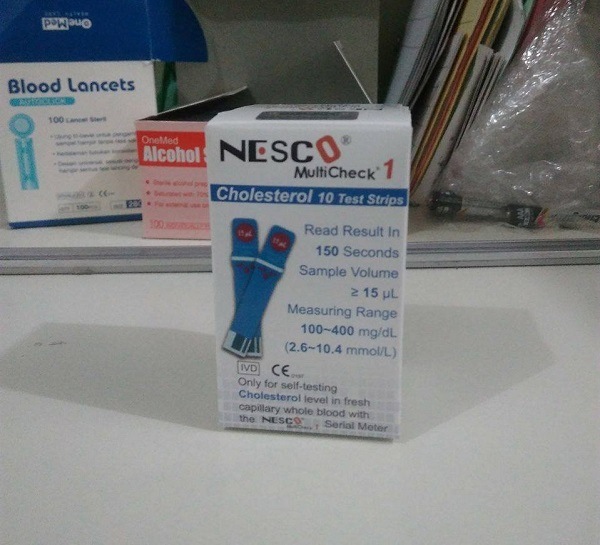 nesco cholesterol strip