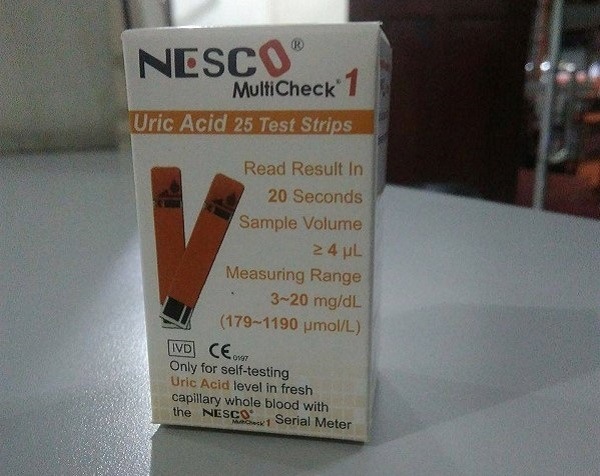 nesco uric acid strip
